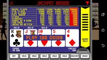 Video Poker Jackpot Cartaz