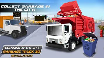 Cleaning City Garbage Truck 3D Simulator capture d'écran 1