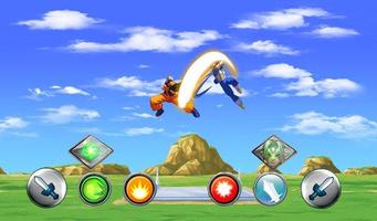 Dragon Goku Saiyan Super final Battle captura de pantalla 3