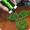 Make Fidget Spinner 3D Pen
