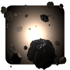Asteroids 3D Cosmic explosion icon