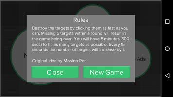 Reflex MissionRed - Train your reaction skills تصوير الشاشة 1