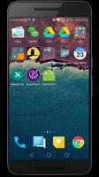 Nougat theme for Huawei EMUI imagem de tela 3