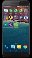 Nougat theme for Huawei EMUI capture d'écran 3
