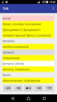 Tur-Rus dictionary MobiturFree capture d'écran 3
