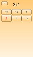 Table de multiplication capture d'écran 2