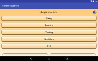 Math. System of equations screenshot 2