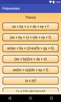 Matemática. Polinômios. imagem de tela 1