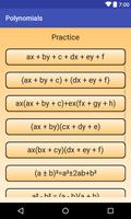 Matemática. Polinômios. imagem de tela 2