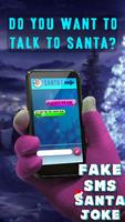 Fake SMS Santa Joke پوسٹر