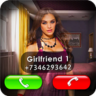 Fake Video Call Girlfriend icon