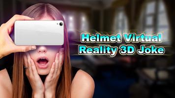Helmet Virtual Reality 3D Joke Affiche