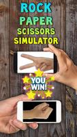 Rock Paper Scissors Simulator Affiche