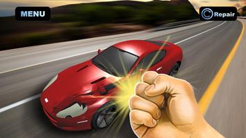 Simulateur Crush Sport Car Affiche