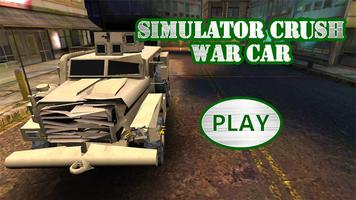 Simulator Crush War Car syot layar 2