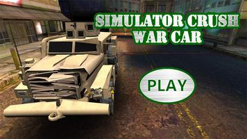 Simulator Crush War Car capture d'écran 2