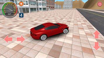Simulator Driver Sport Car 3D capture d'écran 1