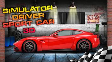 Simulator Driver Sport Car 3D capture d'écran 2