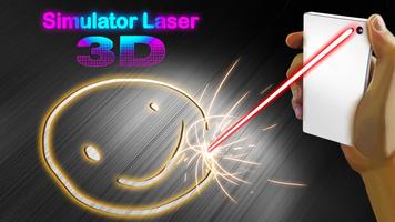 Simulator Laser 3D-poster
