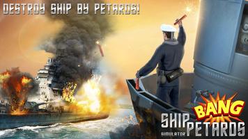 Bang Ship Petards Simulateur capture d'écran 2