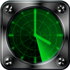 Radar Clock free livewallpaper icône