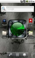 Radar Clock free livewallpaper Affiche