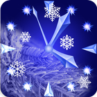 Snow Clock free أيقونة