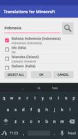 Traductions pour Minecraft capture d'écran 1