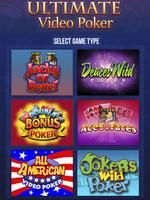 برنامه‌نما Ultimate Video Poker casino عکس از صفحه