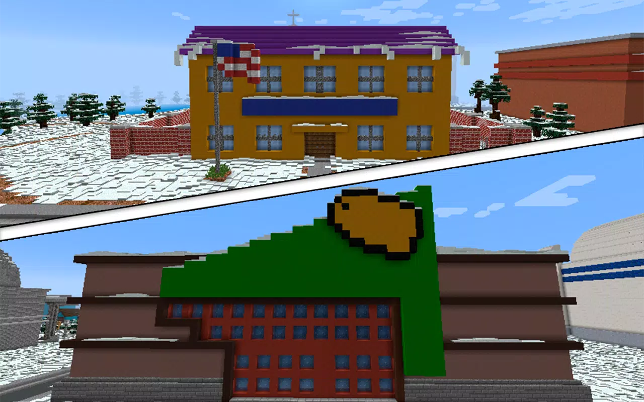 South Park Elementary Minecraft Map