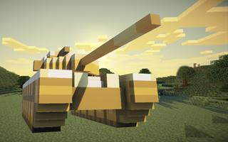 Tanks Mod for Minecraft Affiche