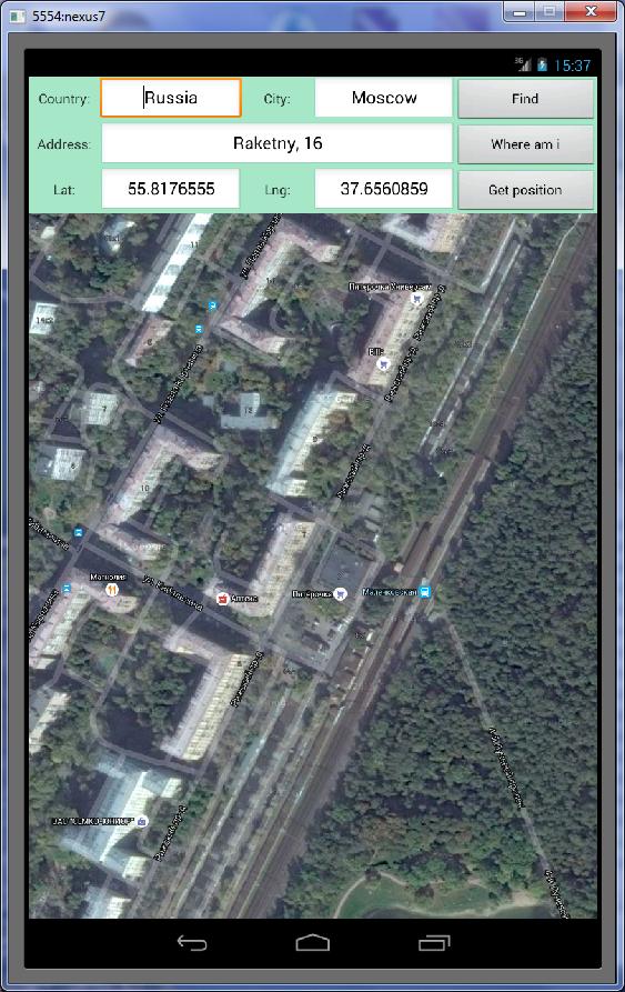 Карта для offline maps