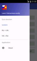 Learn Vietnamese words screenshot 1