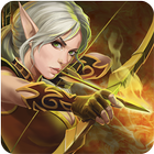 Forge of Glory: Match3 MMORPG & Action Puzzle Game आइकन