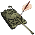 How To Draw Tanks ícone