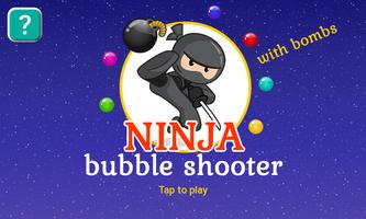 Ninja Bubble Shooter Affiche