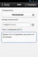 SMS.ru - Неофициальный клиент captura de pantalla 1