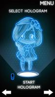 Hologram Anime 3D Simulator تصوير الشاشة 1