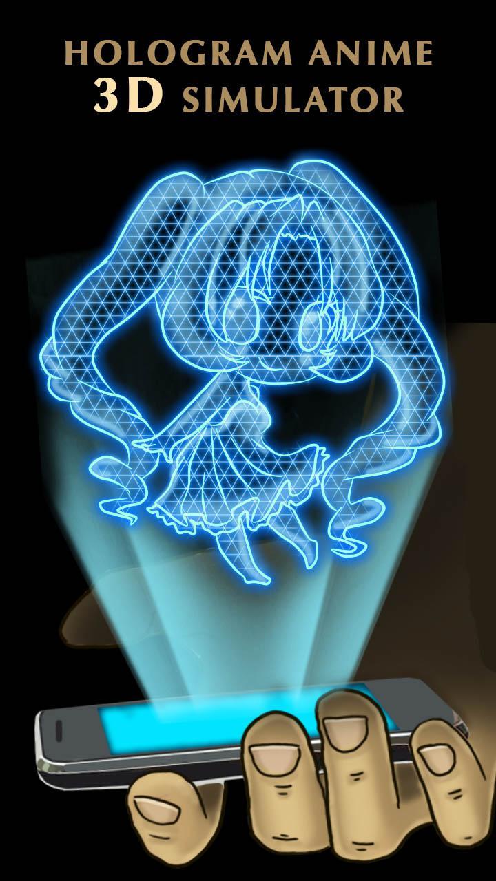 Android 用の ホログラムアニメ3dシミュレータ Apk をダウンロード