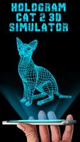 Hologram Cat 2 3D Simulator poster