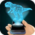Hologram Dinosaur 3D Simulator icône