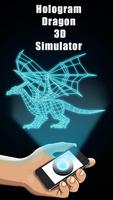 Hologramme 3D Dragon Simulator Affiche