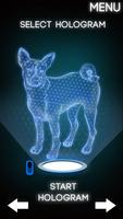 Hologram Pet 3D Simulator capture d'écran 1