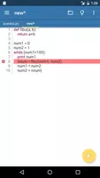 Pydroid Pro - IDE for Python 2 screenshot 4
