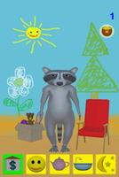 My dear friend raccoon Affiche