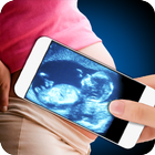 X-Ray Scanner Pregnant Joke أيقونة