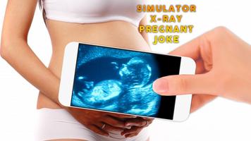 X-Ray Scanner Pregnant Joke پوسٹر