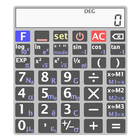 Mobile scientific calculator icon