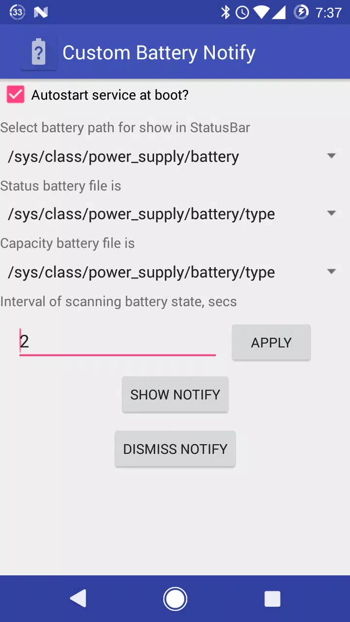 Custom Battery Notify APK for Android Download