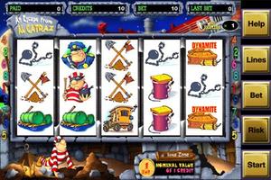Alcatraz Casino Slot Game FREE Affiche